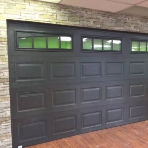 Automatic roll up garage door