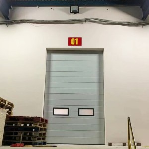 Puerta de elevación alta industrial