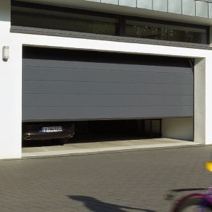 Wood Grain Steel Garage Doors