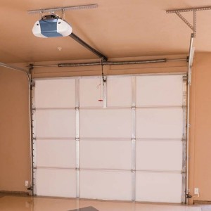 Automatic roll up garage door